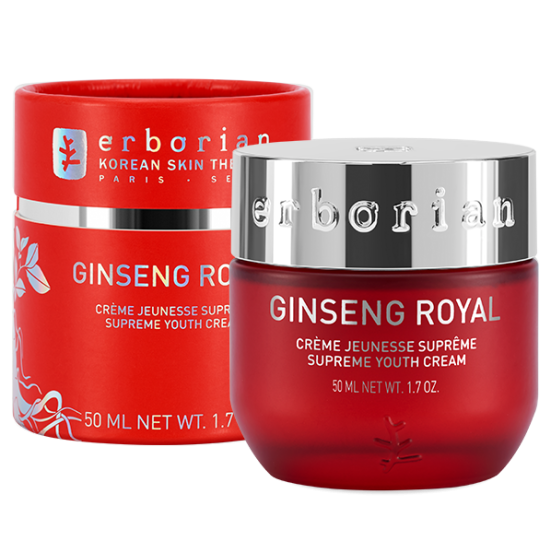 Разглаживающий крем для коррекции признаков старения Erborian Ginseng Cream, 50 мл