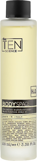 Шовкова універсальна олія для обличчя, тіла й волосся Ten Science Body Space Gold Edition Multi Function Silky Oil