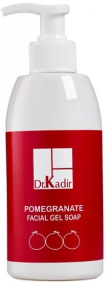 Гель для умывания с экстрактом "Граната" с омолаживающим эффектом Dr. Kadir Pomegranate Facial Gel Soap, 300 мл