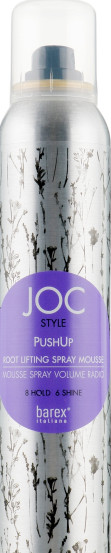 Спрей-мус для кореневого об'єму Barex Italiana Joc Style Push Up Root Ufting Spray Mousse