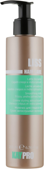 Молочко для укладки вьющихся волос Kay Pro Hair Care Liss Smoothing Milk, 200 ml