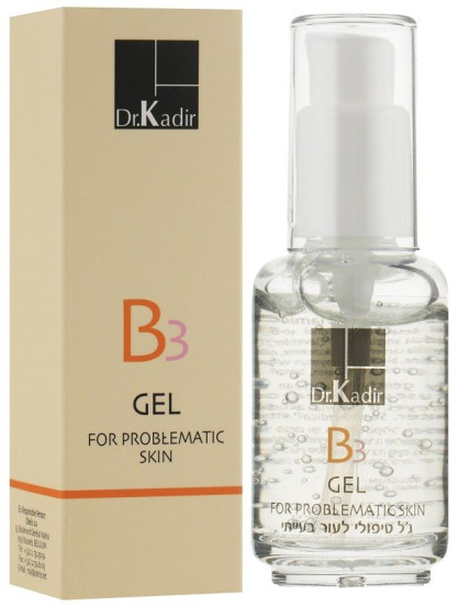 Лечебный гель для проблемной кожи Dr. Kadir B3 Treatment Gel For Problematic Skin, 30 мл