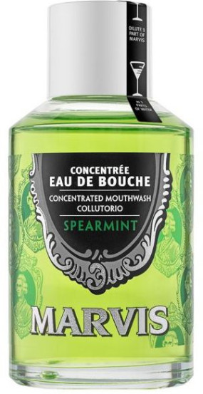 Ополаскиватель-концентрат для полости рта "Мята" Marvis Concentrated Spearmint Mouthwash, 120 мл