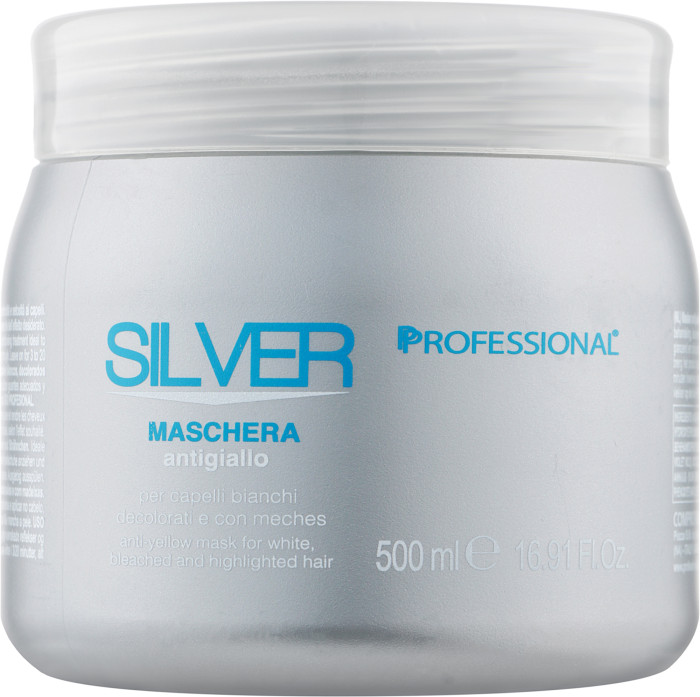 Маска анти-желтый эффект Professional Silver Hair Mask, 500 ml