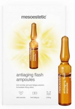 Омолоджуючі ампули Mesoestetic Antiaging Flash, 10 x 2 мл