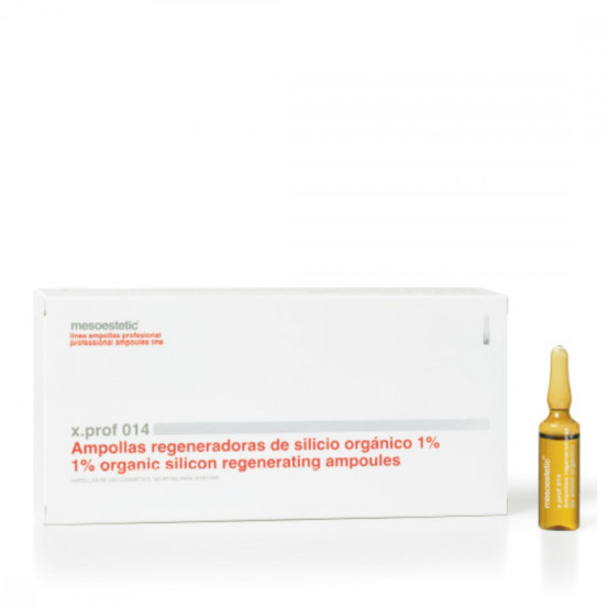 x.prof 014  Органічний кремній 1% Mesoestetic Organic silicon 1 % 1 x 5 мл