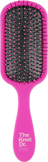 Расческа массажная, розовая The Knot Dr. The Pro Brite Fuchsia