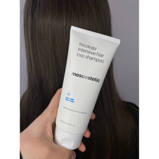 Шампунь против выпадения волос Mesoestetic Ttricology intensive hair loss shampoo 200 мл