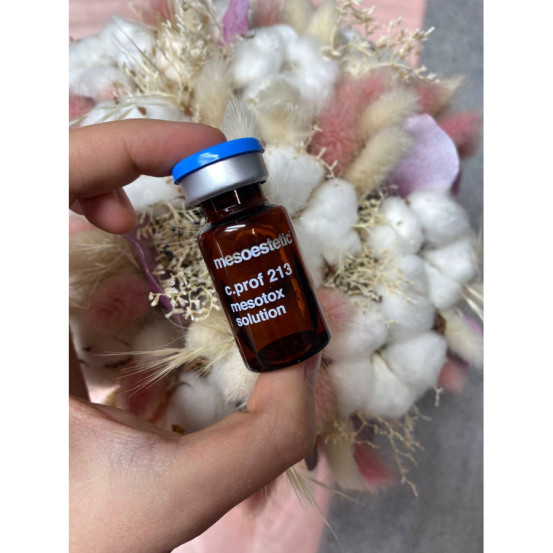 c.prof 213 Ботулопептид Mesoestetic Mesotox solution 1 x 5 мл