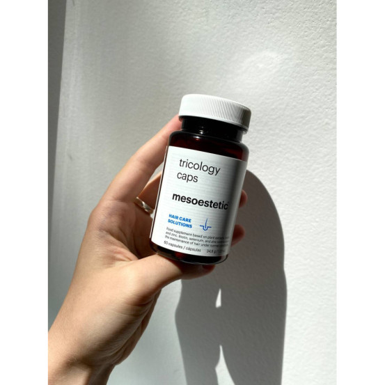 Интенсивный коктейль от потери волос Mesoestetic TRICOLOGY HAIR LOSS ORAL SUPPLEMENT 60 капс