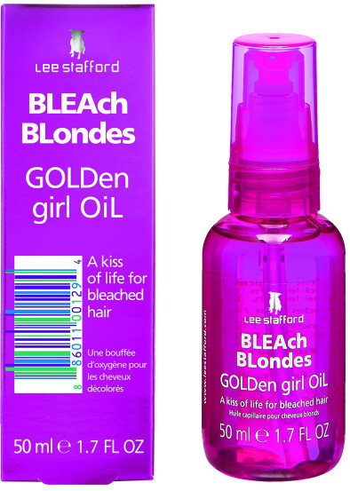 Питательное масло для осветленных волос Lee Stafford Bleach Blondes Golden Girl Oil, 50 ml