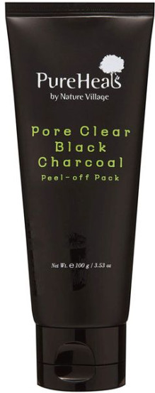 Маска-пленка с черным углем для очищения пор от загрязнения PureHeal’s Pore Clear Black Charcoal Peel-off Pack, 100 мл