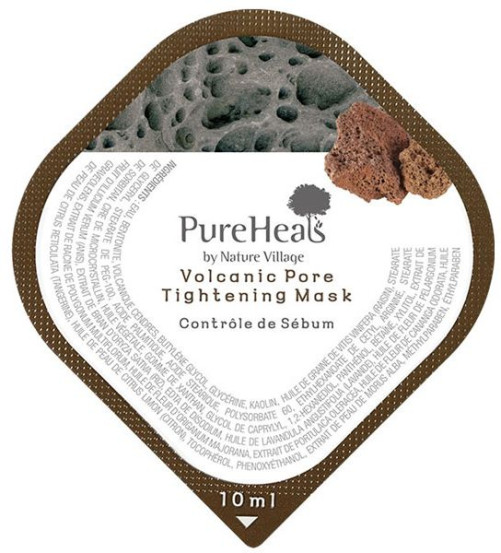 Маска для обличчя Pureheals Volcanic Pore Tightening Mask, 10 мл