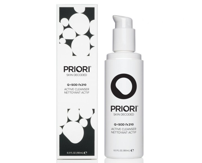 Крем для очищения возрастной кожи Priori Q+SOD Active Cleanser, 180 мл