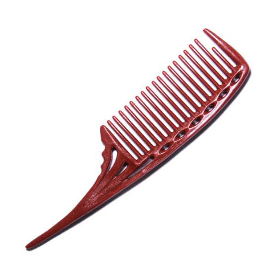 Расческа Y.S.Park Professional 603 Shampoo Combs Red