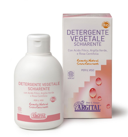 Растительное очищающее молочко с отбеливающим эффектом Argital Vegetal Bleaching cleanser, 250 мл