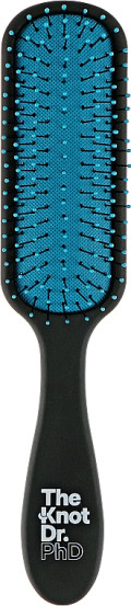 Расческа профессиональная, синяя The Knot Dr. PhD Ebony Sharkskin