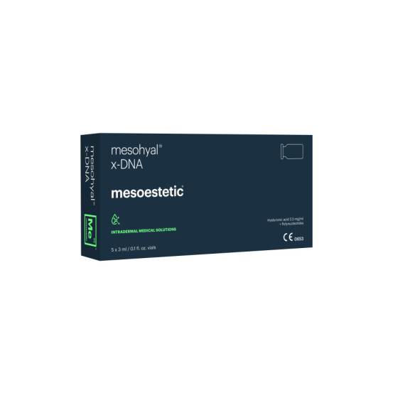 Мезогиал X-DNA полінуклеотид 3% + гіалуронова к-та 2,5 мг/мл (флакон) Mesoestetic mesohyal X-DNA 1 x 3 мл
