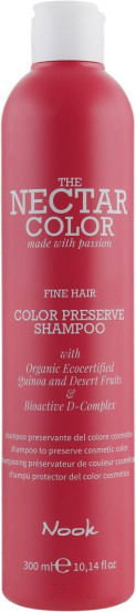 Шампунь Стійкість кольору для тонкого та нормального волосся Nook Nectar Color Preserve Shampoo