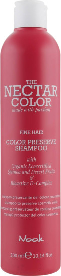 Шампунь Стойкость цвета для жестких и плотных волос Nook Nectar Color Thick Preserve Shampoo