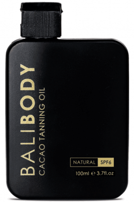 Олія для посилення засмаги з какао Bali Body Cacao Tanning Oil SPF6, 100 мл