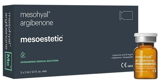 Биоревитализант Mesoestetic Mesohyal Argibenone, 1 x 3 мл