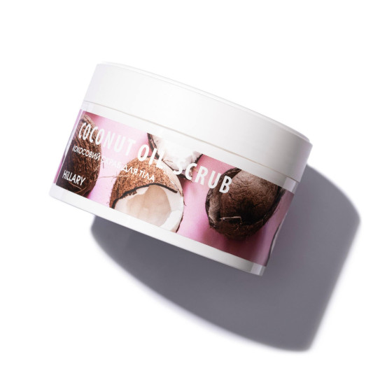 Скраб для тіла кокосовий Hillary Coconut Oil Scrub, 200 г