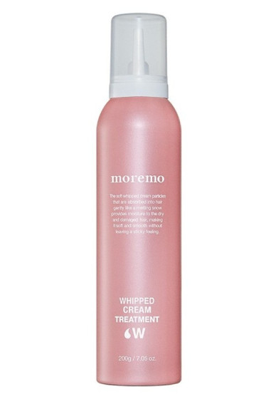 Пена-уход для волос Moremo Whipped Cream Treatment W, 200 г
