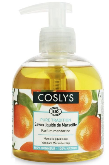 Жидкое мыло с ароматом мандарина "MARSEILLE" Coslys, 300 мл